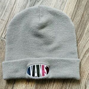 Vans Off The Wall Gray Beanie with Logo